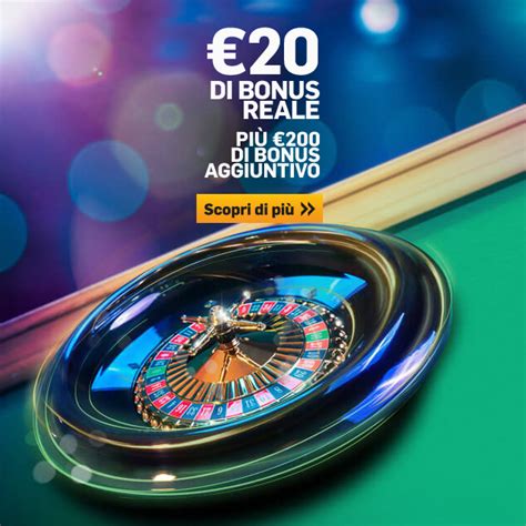 bonus benvenuto casino